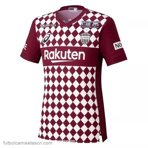 Tailandia Camiseta Vissel Kobe 1ª 2021/22 Rojo